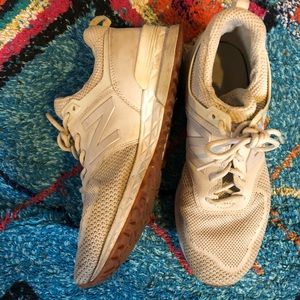 New balance tan sneakers size 10 (womens)
